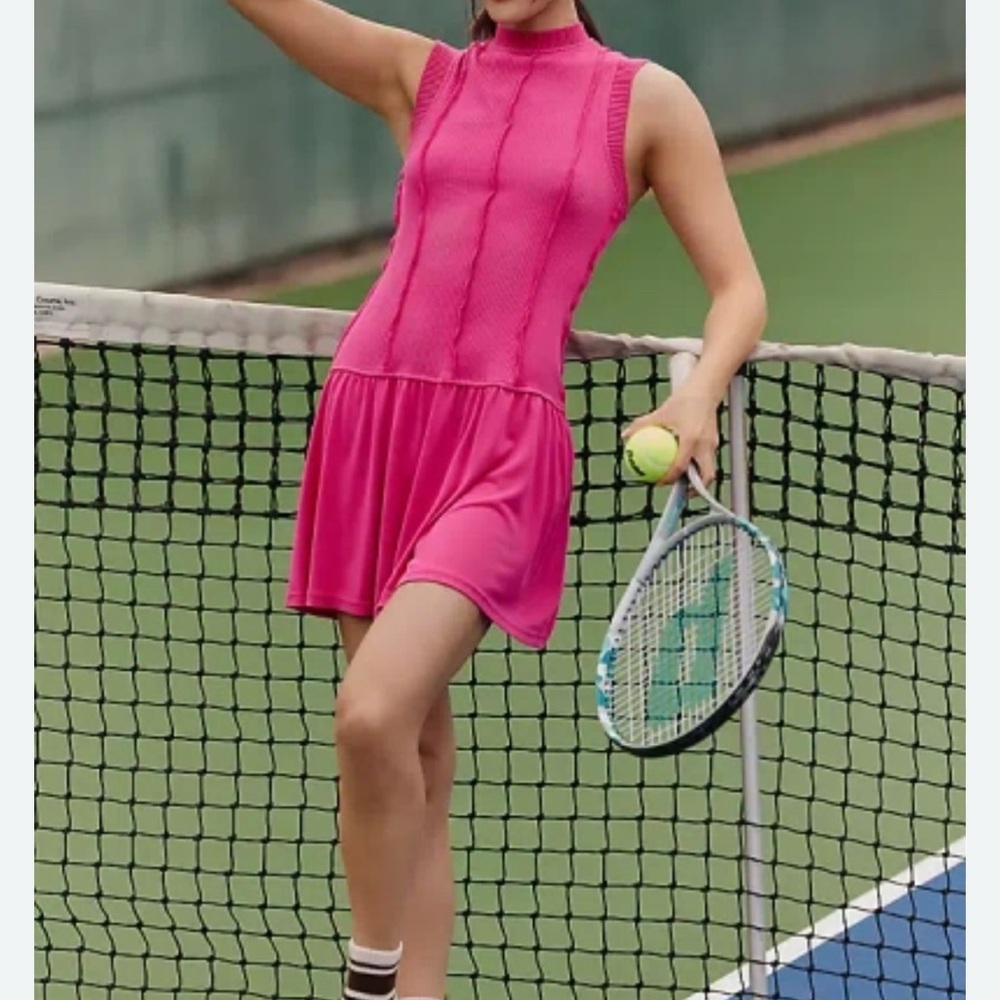 NWT Anthropologie Daily Practise Buzzer Beater dress size medium - Picture 3 of 12